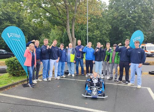 Das Lichtenauer Team des Solar-Racing-Cups