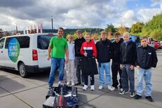 Team der Realschule Lichtenau beim Solar Racing Cup 2025
