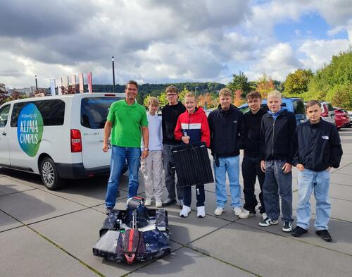 Team der Realschule Lichtenau beim Solar Racing Cup 2025